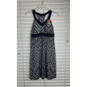 NEW Zeroxposur Women's Voyage Nickel Gray Dress Racerback Cover Up Small